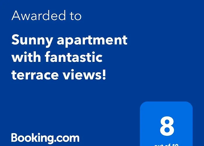 Apartamento Sunny With Fantastic Terrace Views!